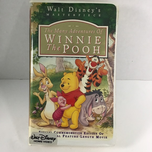 Disney Other - Winnie the Pooh Walt Disney Masterpiece VHS Special Commemorative Edition Movie